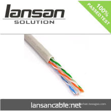 UTP FTP CAT 6 Cable LAN BC CCA en 1000 pies Con CE UL ISO Aprobación RoHS